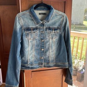 Prana Denim jacket with Stretch, NWOT!